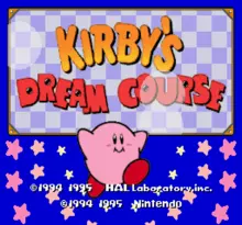 Image n° 4 - screenshots  : Kirby's Dream Course